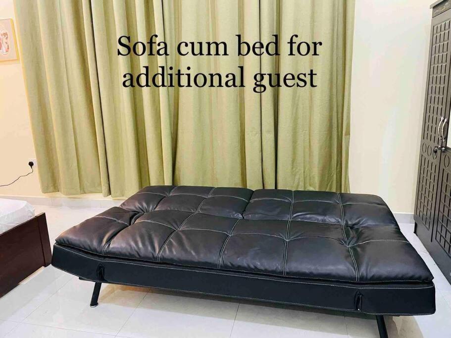 Luxury Private Studio Apartment Close To Airport Abu Dhabi Luaran gambar